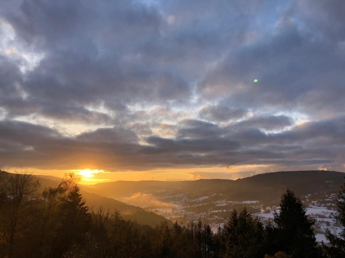 Le gîte cozy de Bouvacôte avec vue panoramique Le Tholy Exterior foto