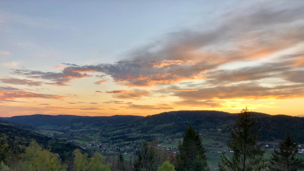 Le gîte cozy de Bouvacôte avec vue panoramique Le Tholy Exterior foto
