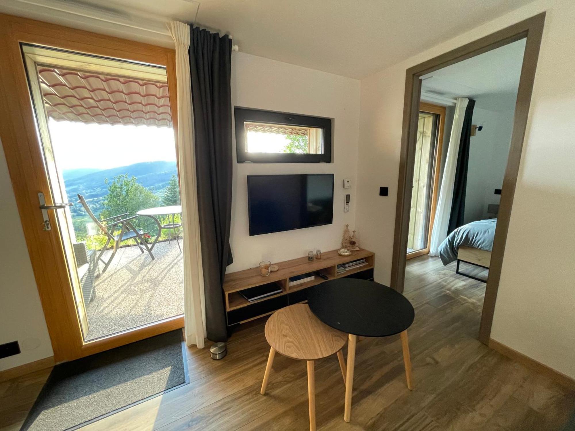 Le gîte cozy de Bouvacôte avec vue panoramique Le Tholy Exterior foto