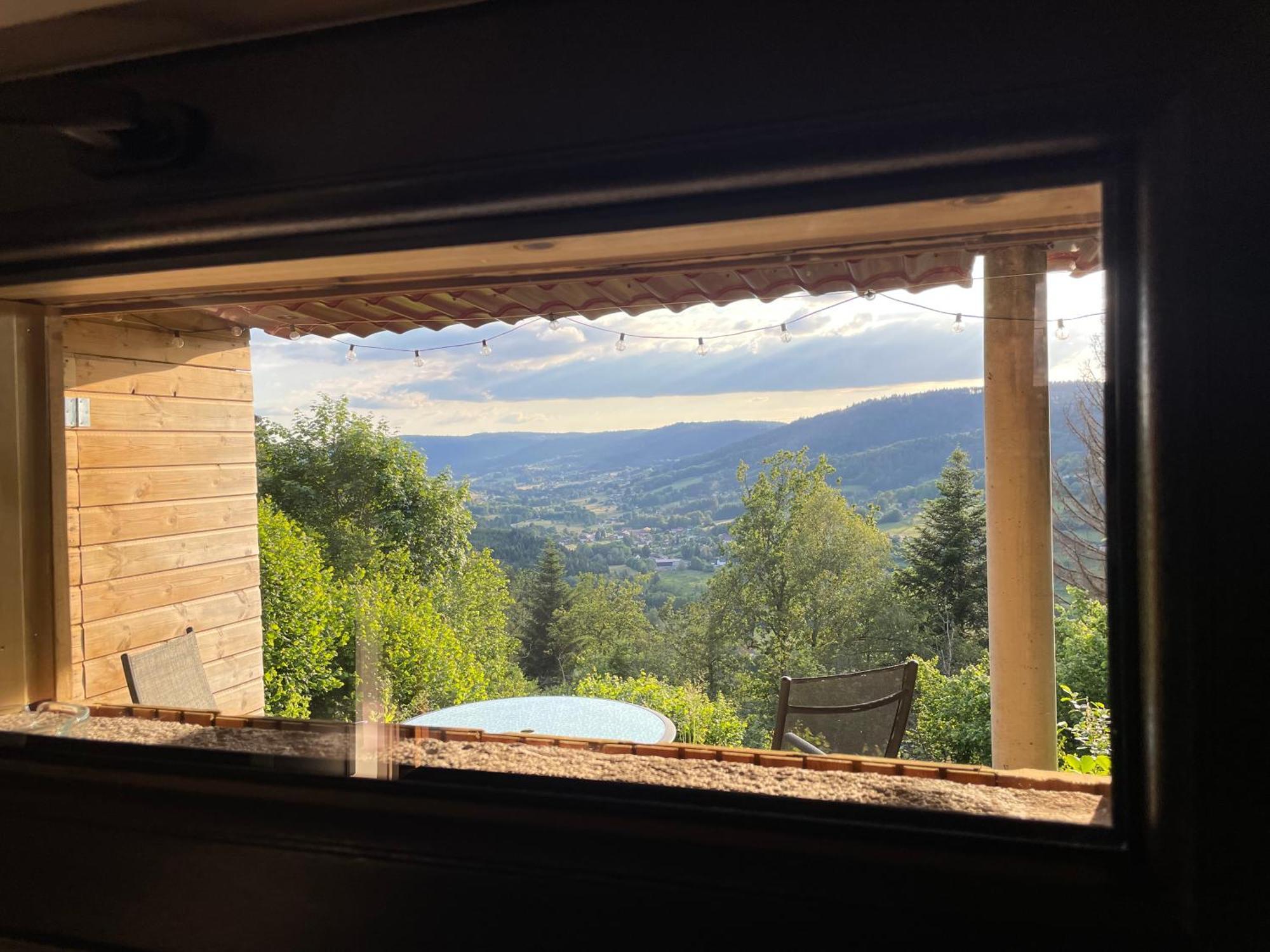 Le gîte cozy de Bouvacôte avec vue panoramique Le Tholy Exterior foto